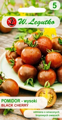 Rajče tyčkové, black cherry (semena)