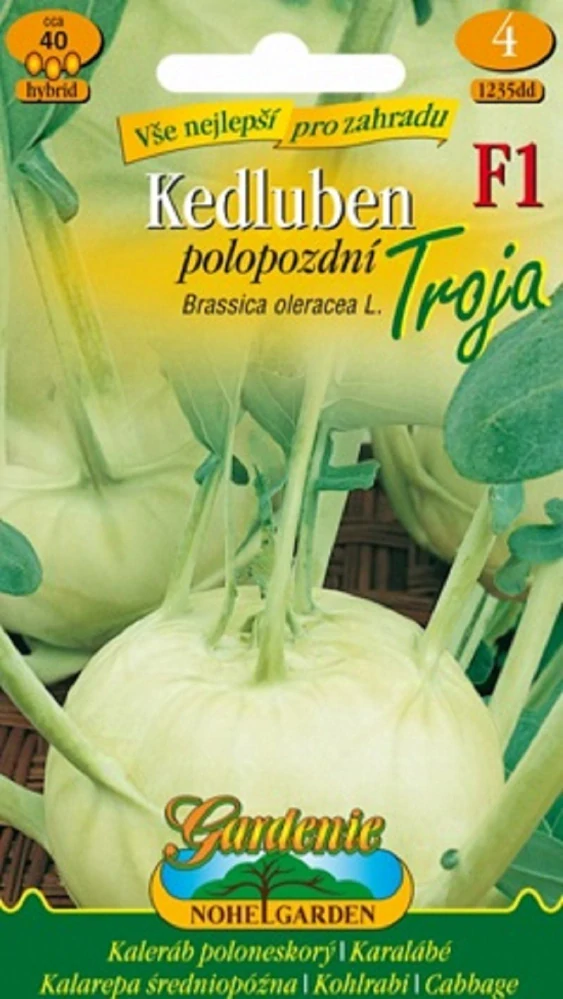 Kedluben polopozdní Troja F1 (semena)