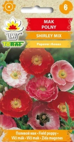 Vlčí mák, Shirley mix (semena)