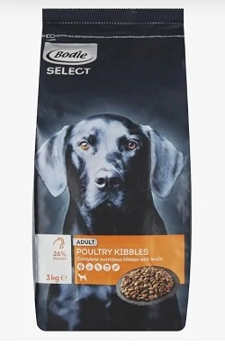 Bodie Select Kompletní krmivo pro dospělé psy 3kg