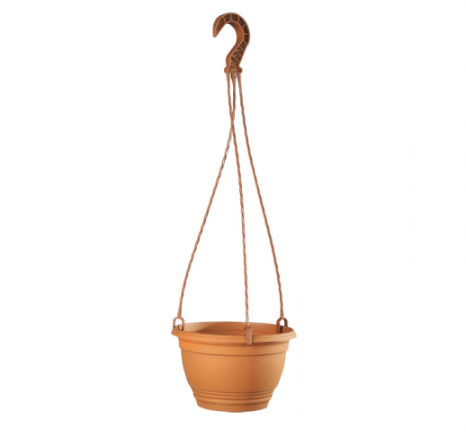 Květník AGRO závěsný s podmiskou plastový d24cm