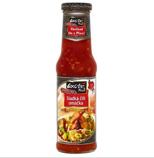 Chilli omáčka sladká, Exotic s ananasem 250ml