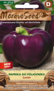 Paprika do fóliovníku, Loran (semena)