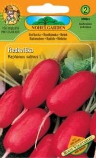 Ředkvička válcovitá červená (semena)